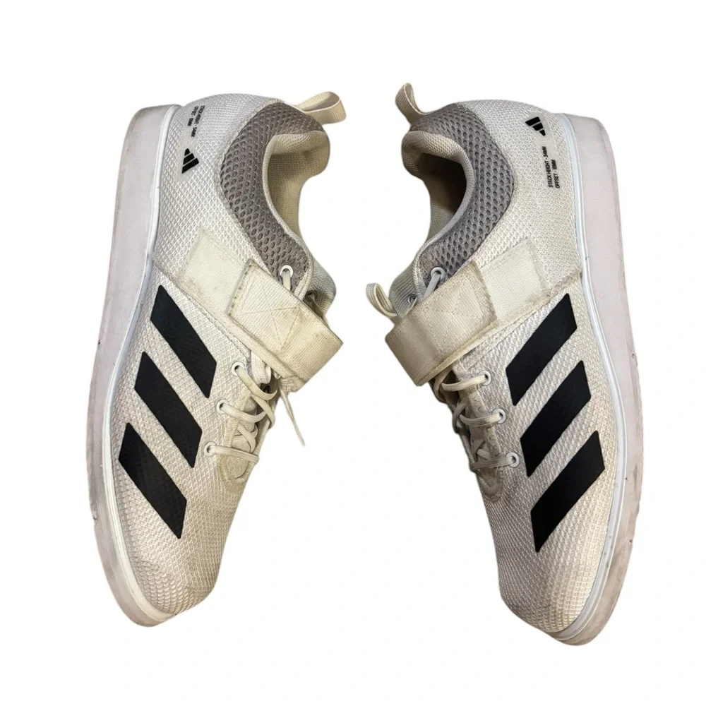 Adidas Powerlift 5 Weightlifting Shoes Black and White Size‎ 12.5